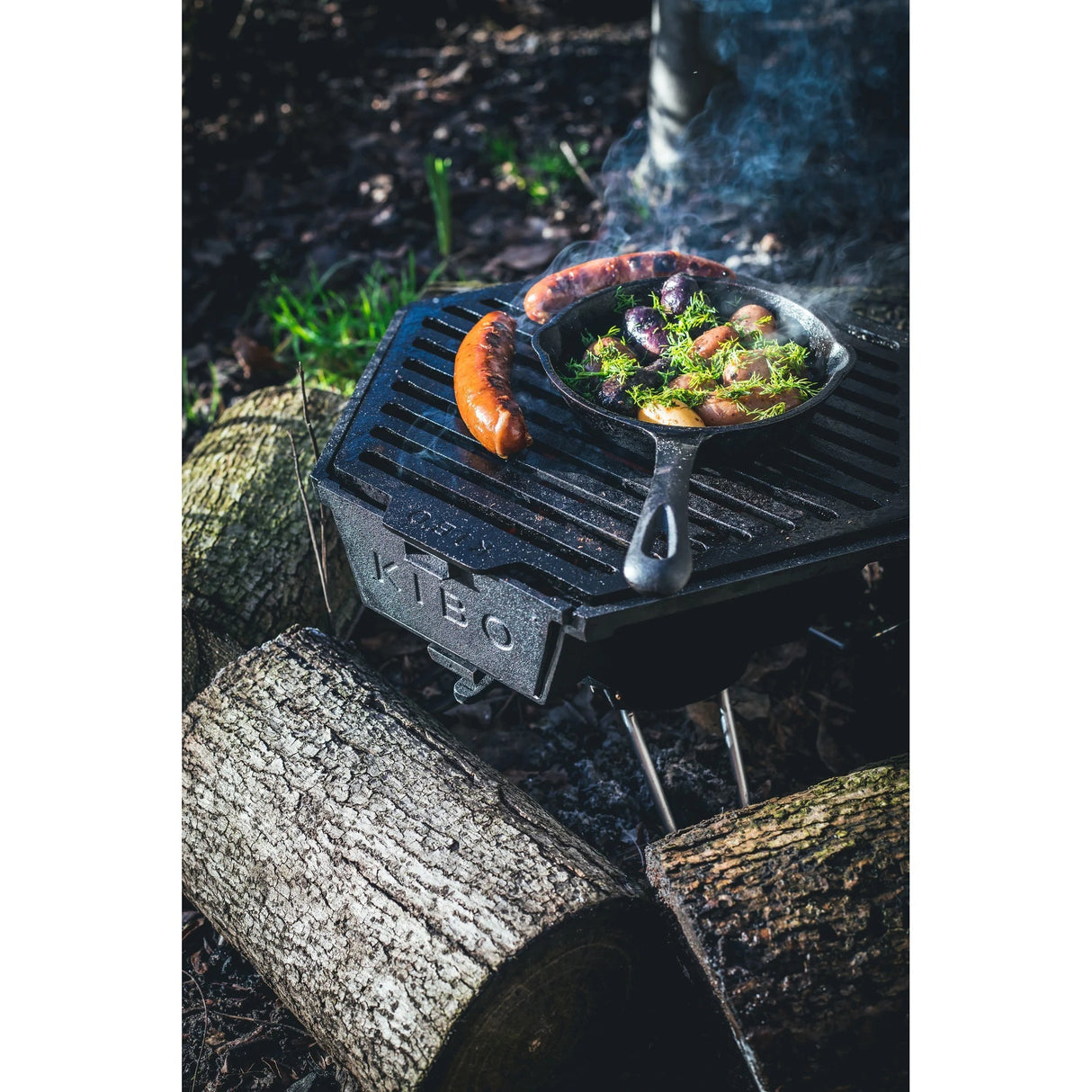 Barbecue à charbon The Windmill Kibo Grill modèle 3.0 (noir)