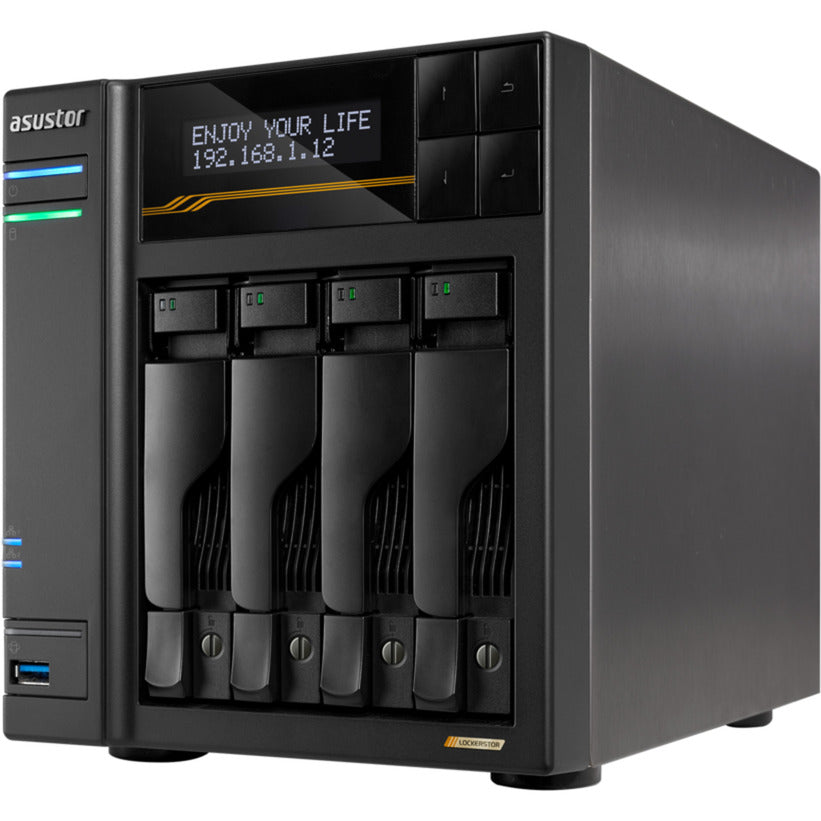 Casiers Asustor 4 as6804t nas (noir)