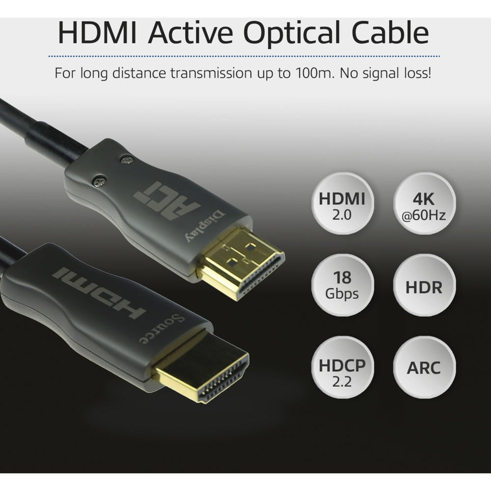 Câble HDMI acte ak3932 noir