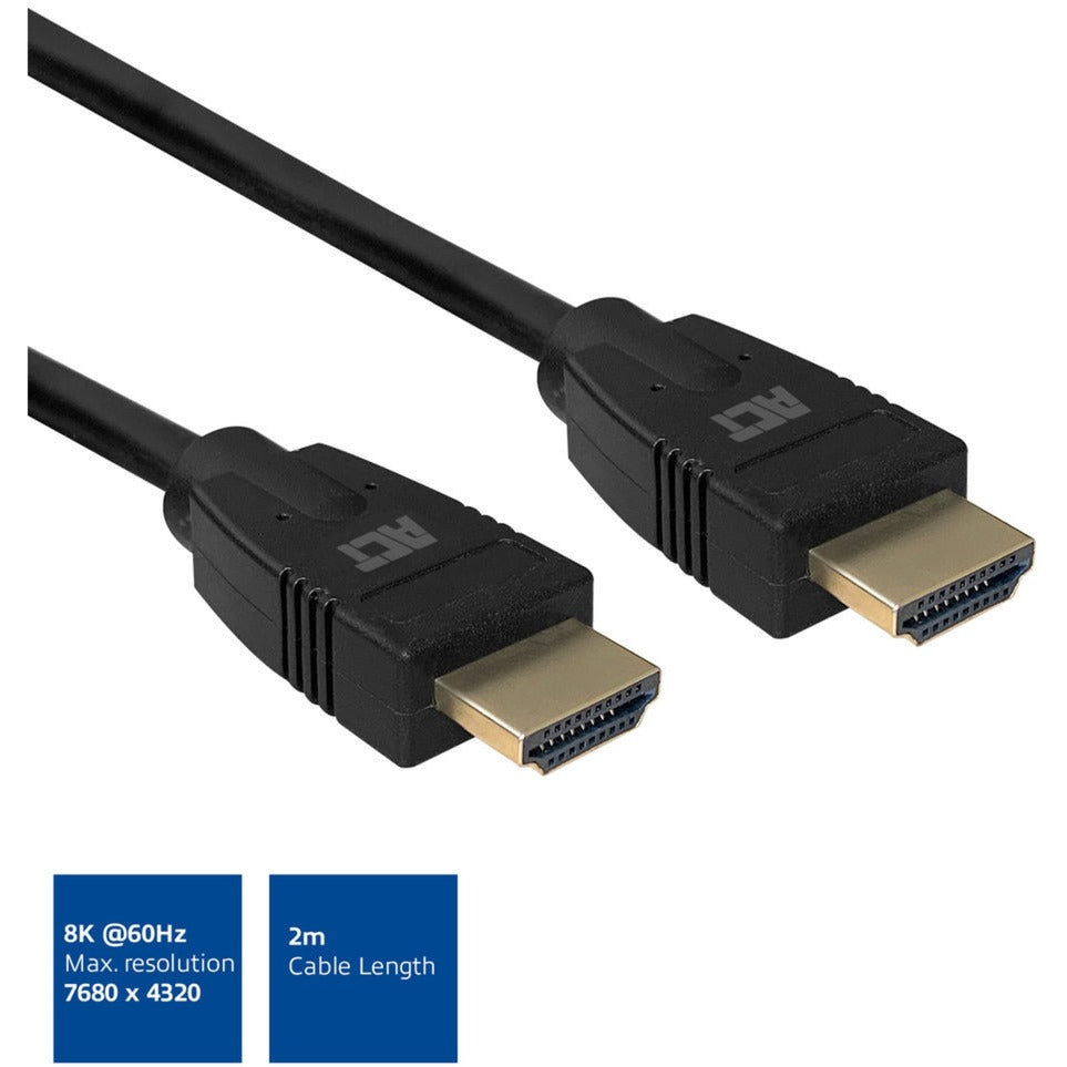 Act Connectivité 2 mètres HDMI 8K Ultra High Speed Cable V2.1 HDMI-A
