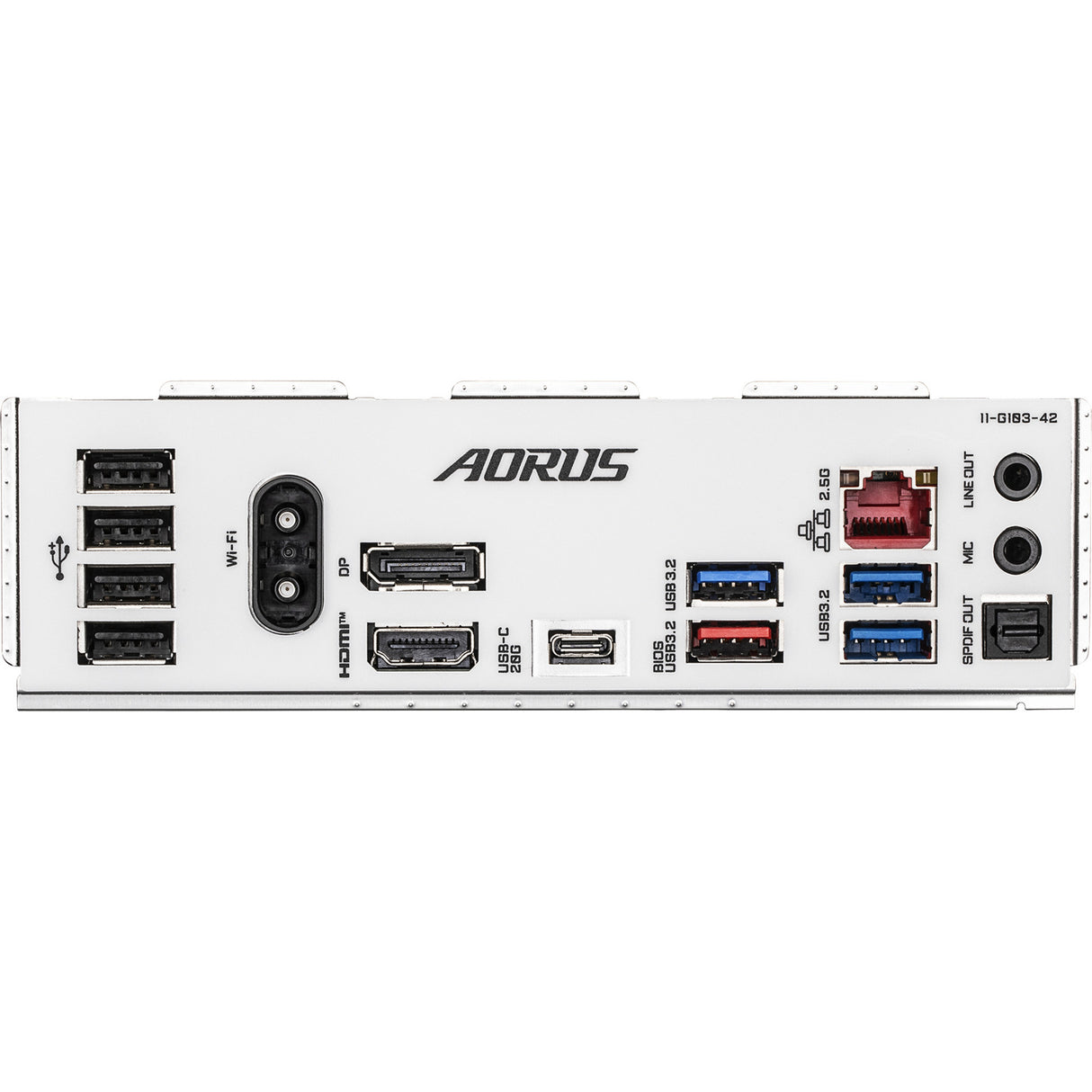 Carte mère Gigabyte B760M AORUS Elite WiFi 6E Gen5 Socket 1700 (Blanc, RAID, 2,5 Go-LAN, WiFi 6E, BT 5.3, Son, µATX)