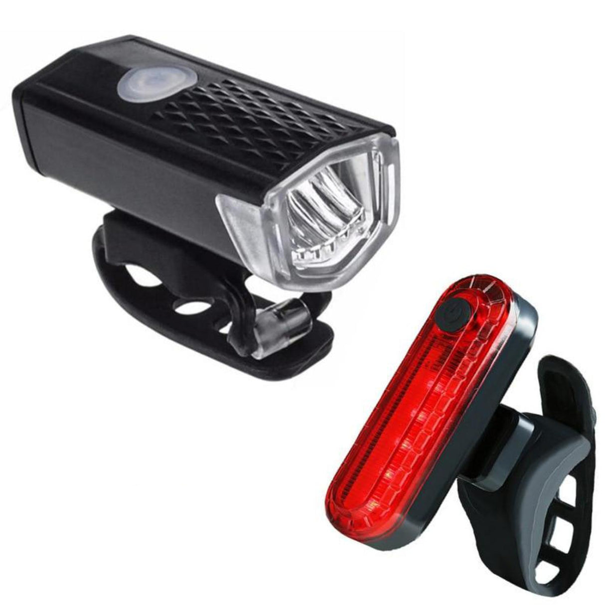 Lampe de vélo LED - feu avant et arrière