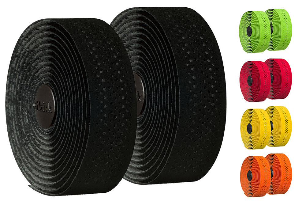 Fizik tempo microtex bondcush soft handlebar tape | red
