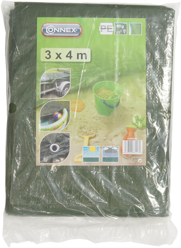 Bâche Connex 3x4m 80g - flor80445