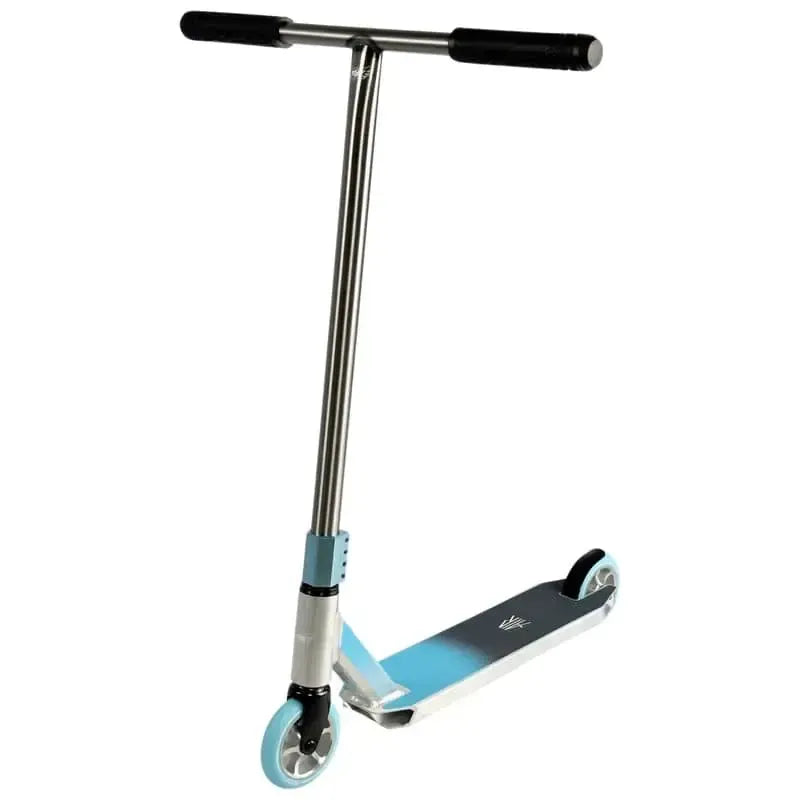 Trottinette Flyby air v2 pro chrome-bleu