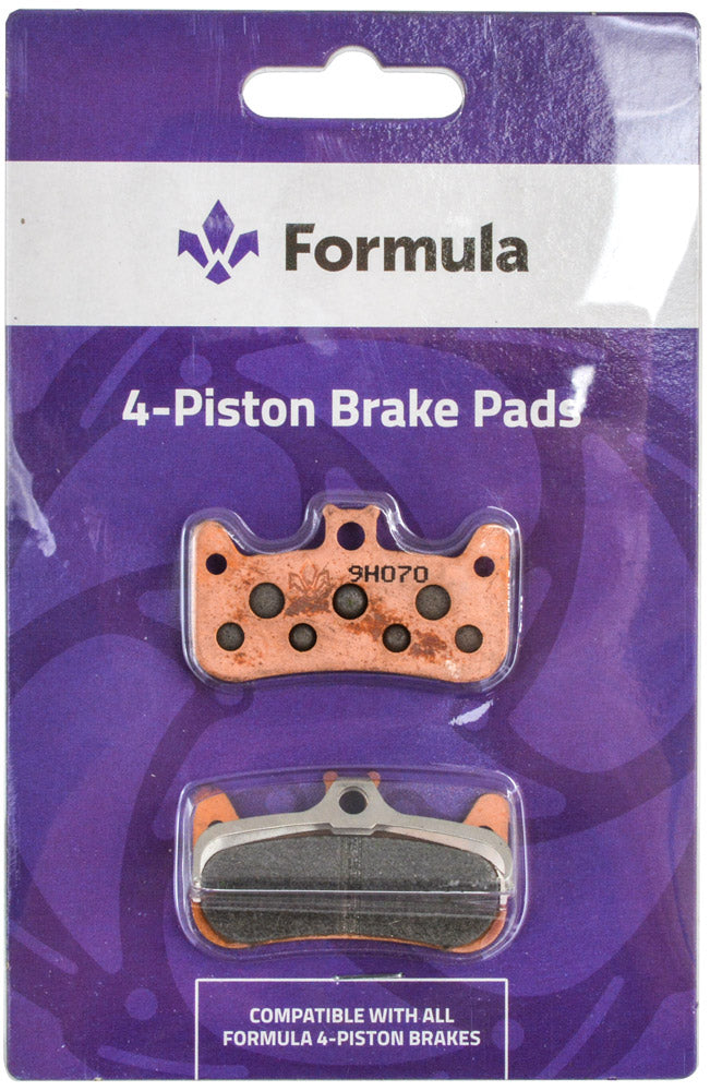 Plaquettes de frein à disque en métal fritté Formula Cura 4