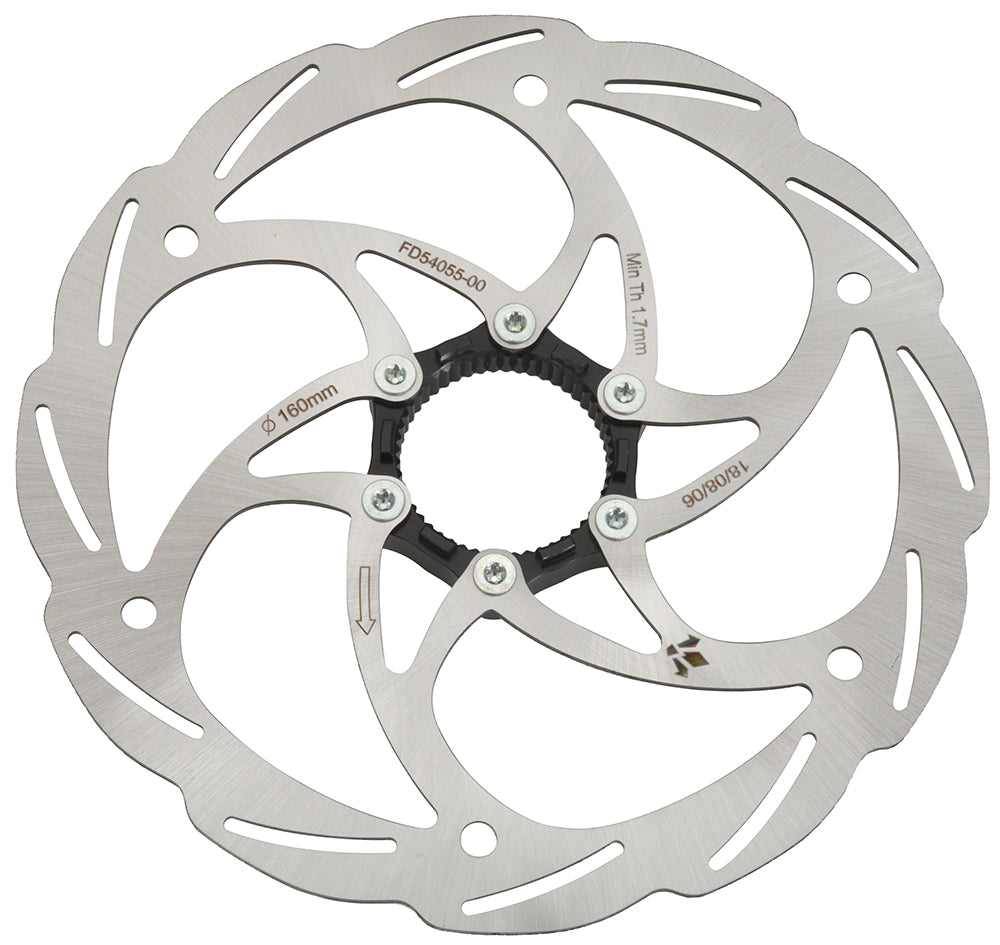 Disque Formula 1 pièce - verrouillage central - ø203mm