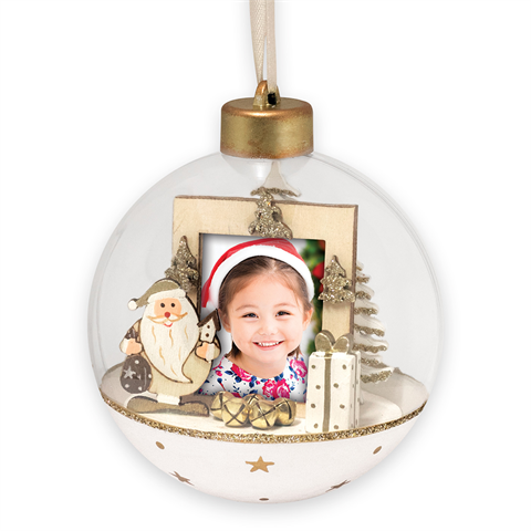 Zep Photo Boule de Noël Aland LS447 3,5x4,5 - 10 cm