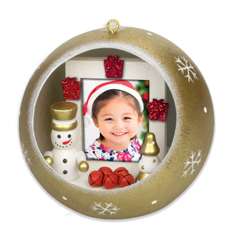 Zep Photo Boule de Noël Eithel LS442 3,5x4,5 - 10 cm