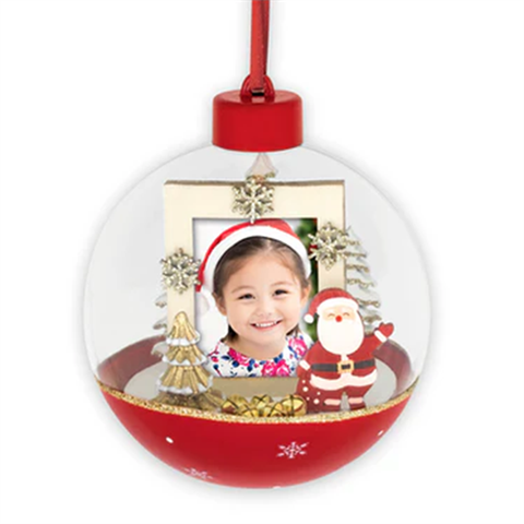 Zep Photo Boule de Noël LS449 Jenell 3,5x4,5 - 10 cm