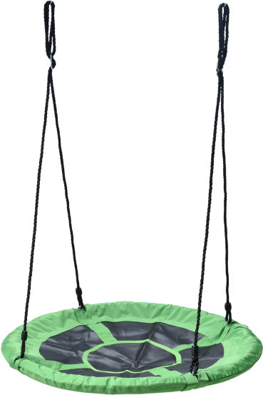 Swing de nid gratuit et facile Ø100 cm vert vert
