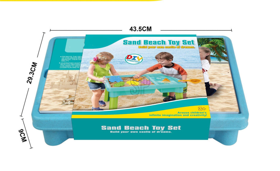 Jouets de plage Sable et nappe phréatique 10 pièces