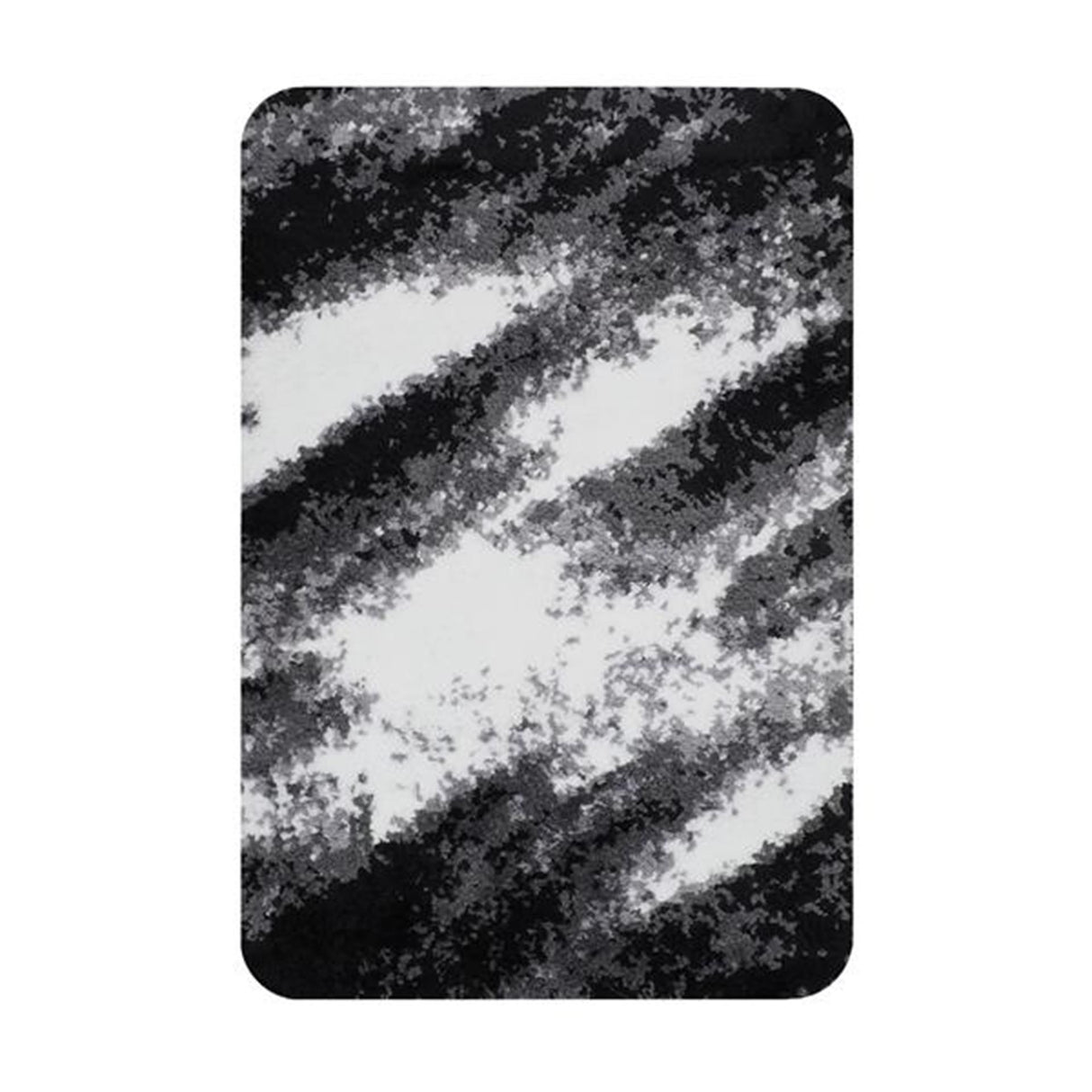 Tapis de bain maison hollandaise fréjus 60x90cm noir