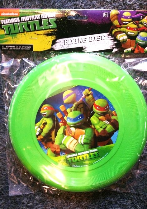 Van der Doelen frisbee tortues ninja mutantes adolescentes