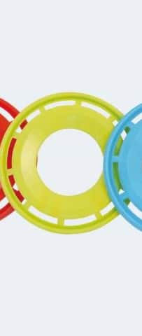 Frisbee Van der Doelen disponible en couleur jaune