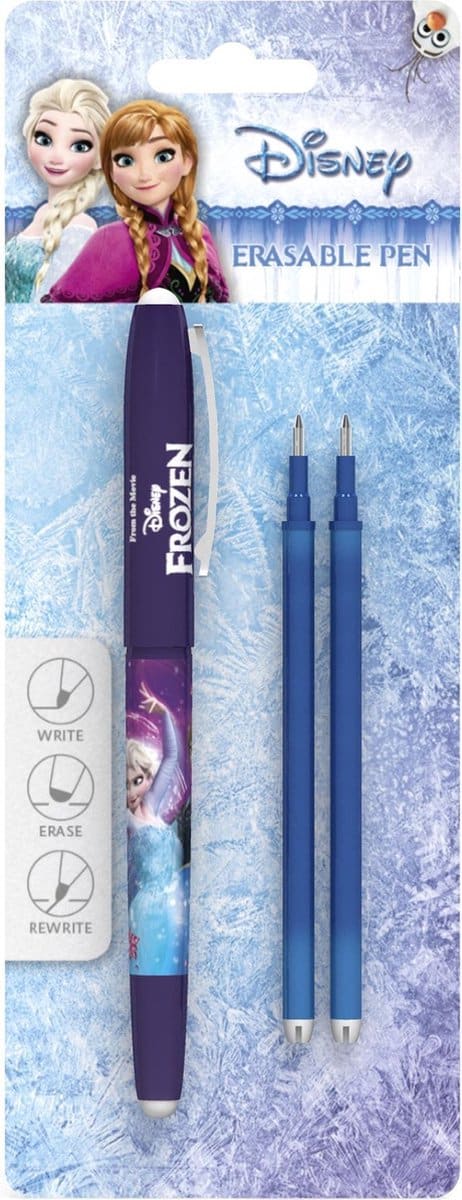 Stylo glacé Van der Doelen avec 2 recharges supplémentaires sur carte