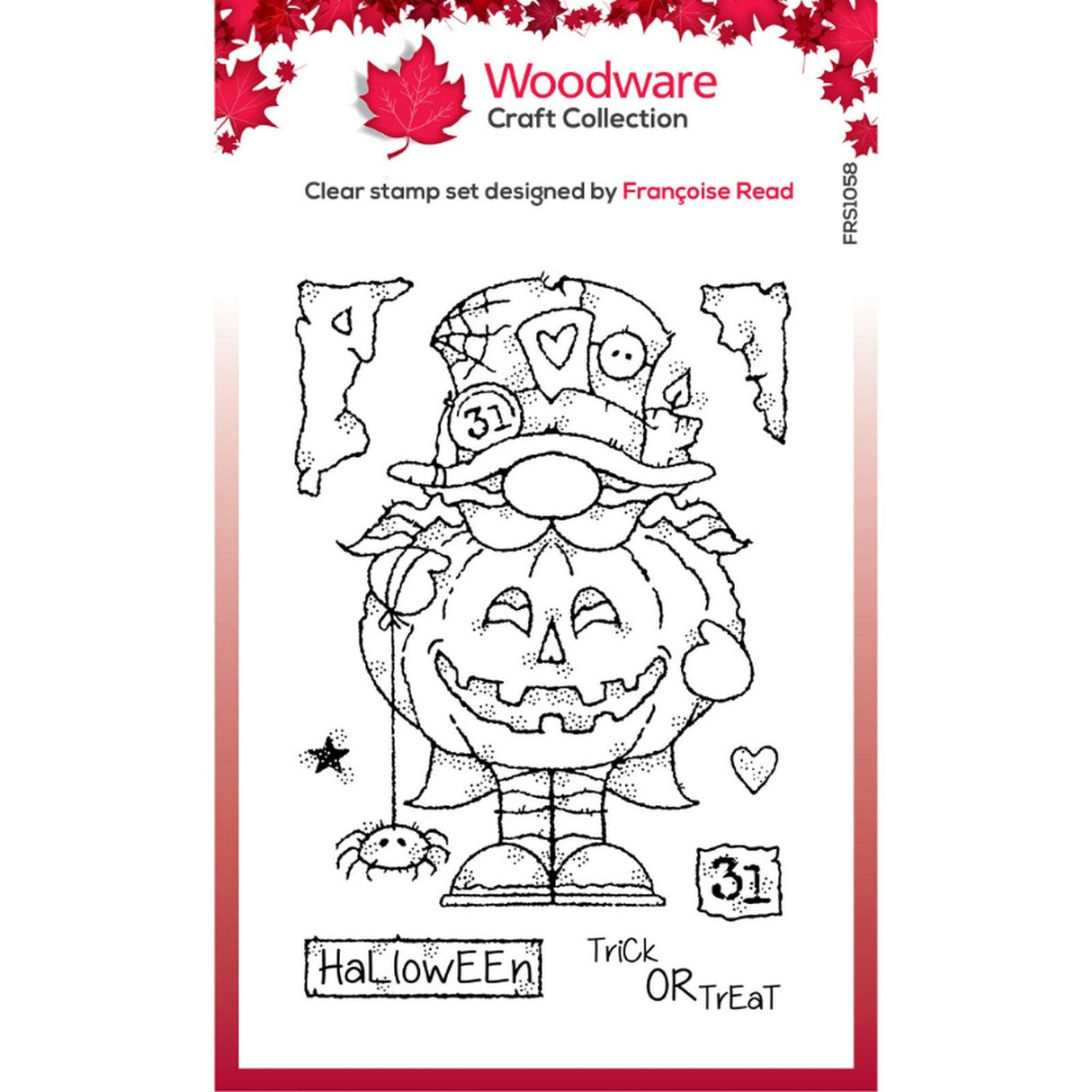 Woodware • clear singles stamps mad hatter gnome