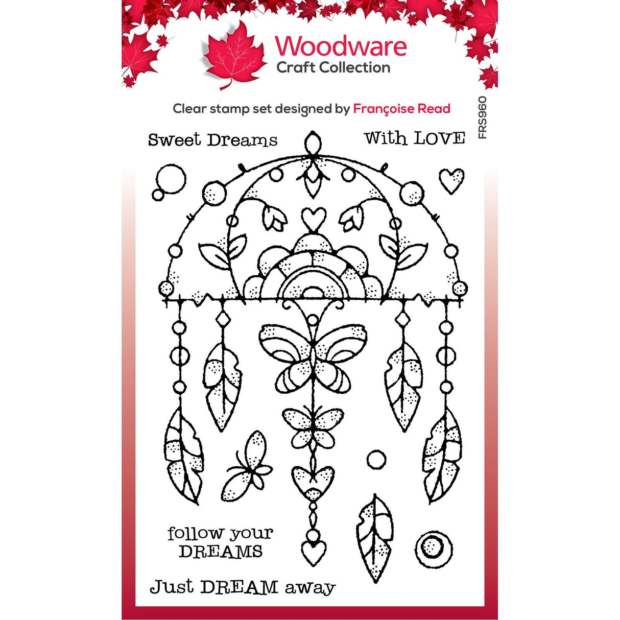 Woodware • clear singles stempel garden dream catcher