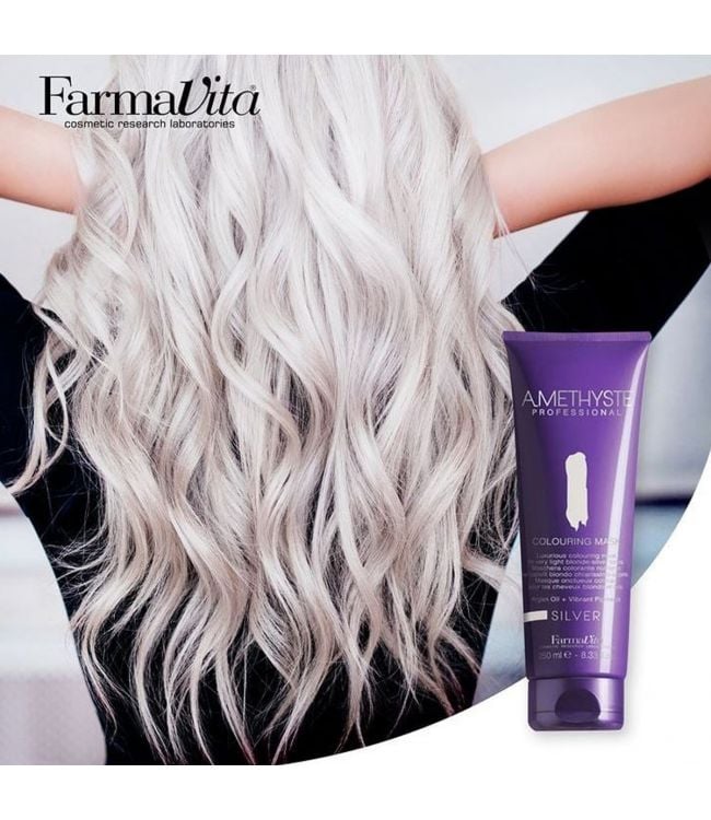 Farmavita masque colorant améthyste argent 250ml