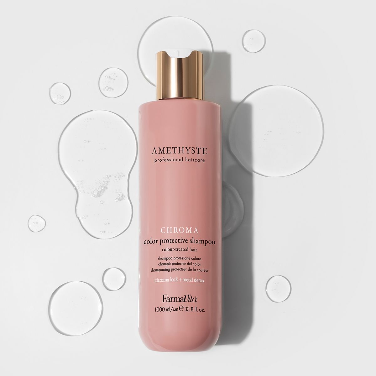 Farmavita améthyste chroma shampooing protecteur de couleur 250ml