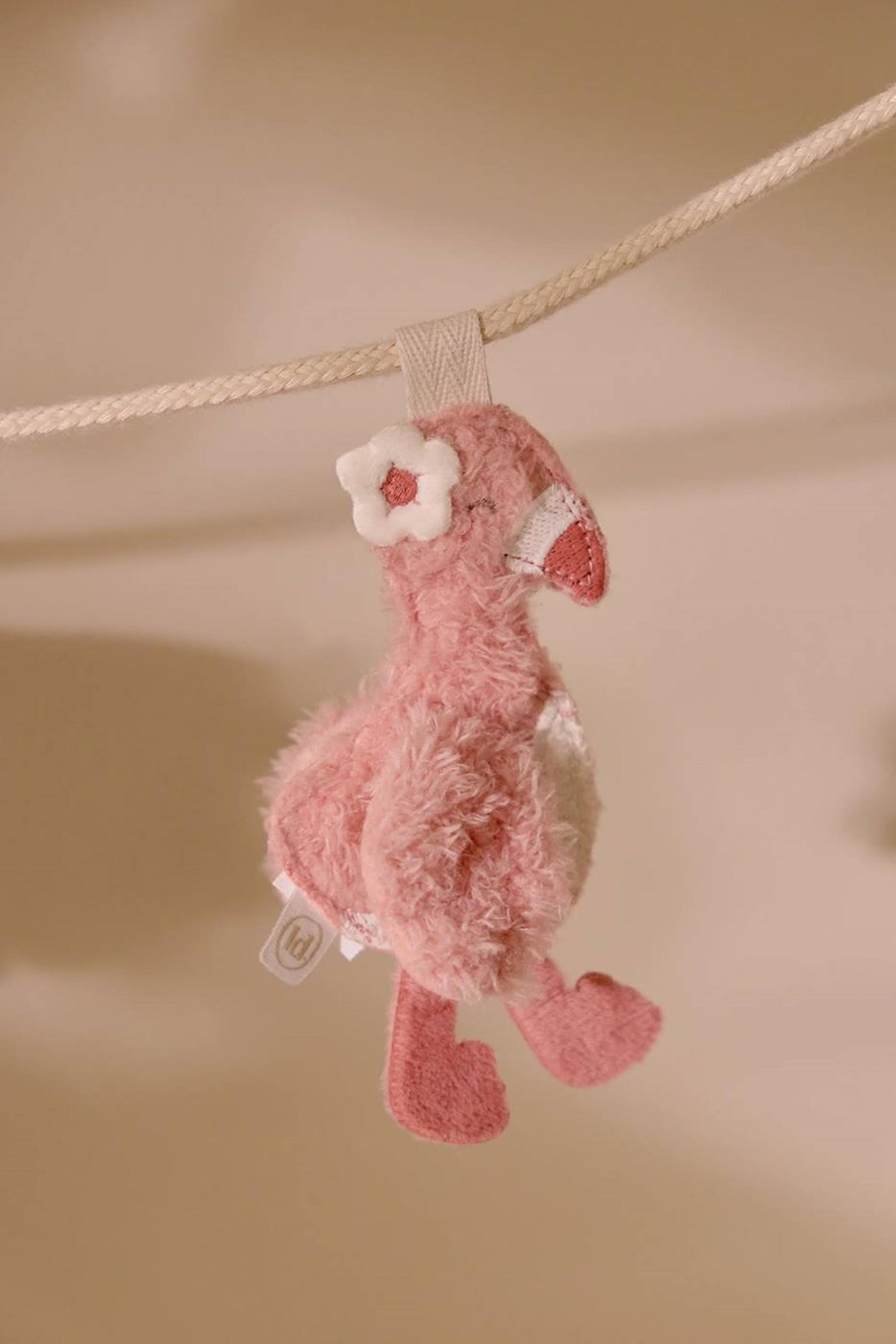 Little dutch safari friends slinger ornament flamingo