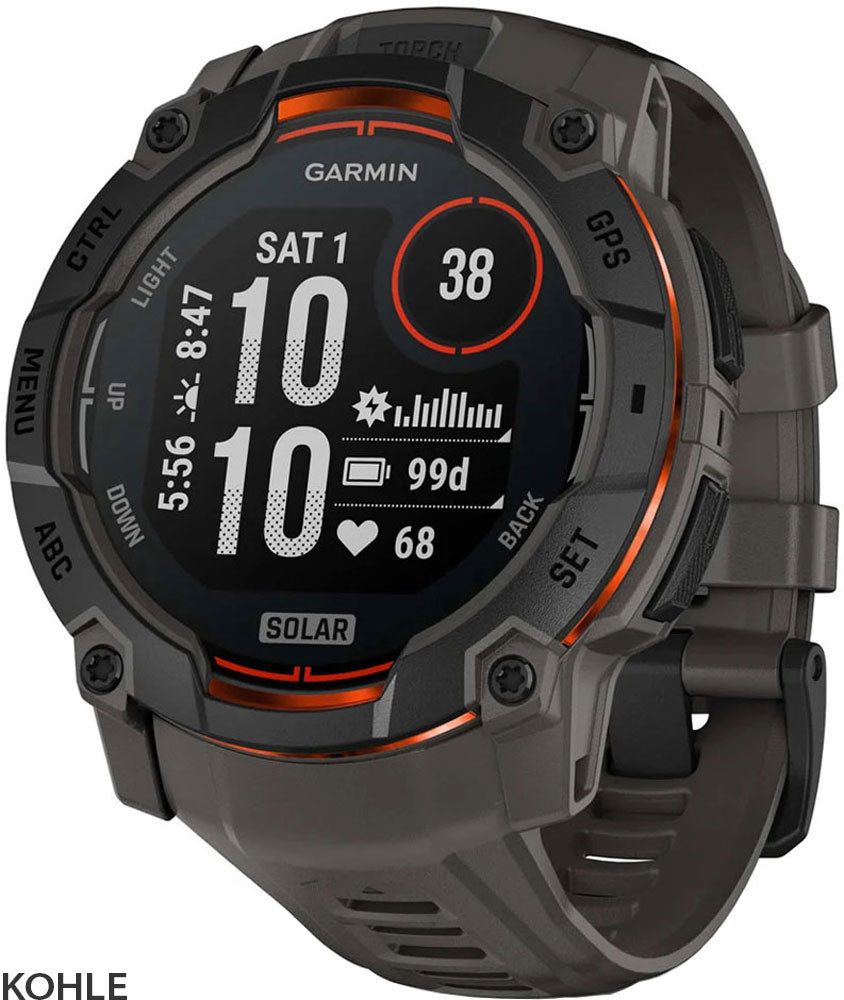 Garmin instinct® 3 solaire 50 mm - Montre connectée multisport GPS