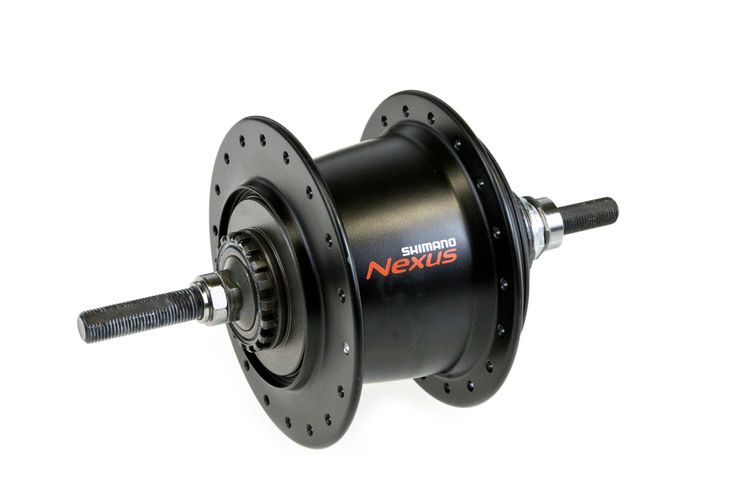 Après Hub Shimano Nexus-7 | C3001 | 36G | noir