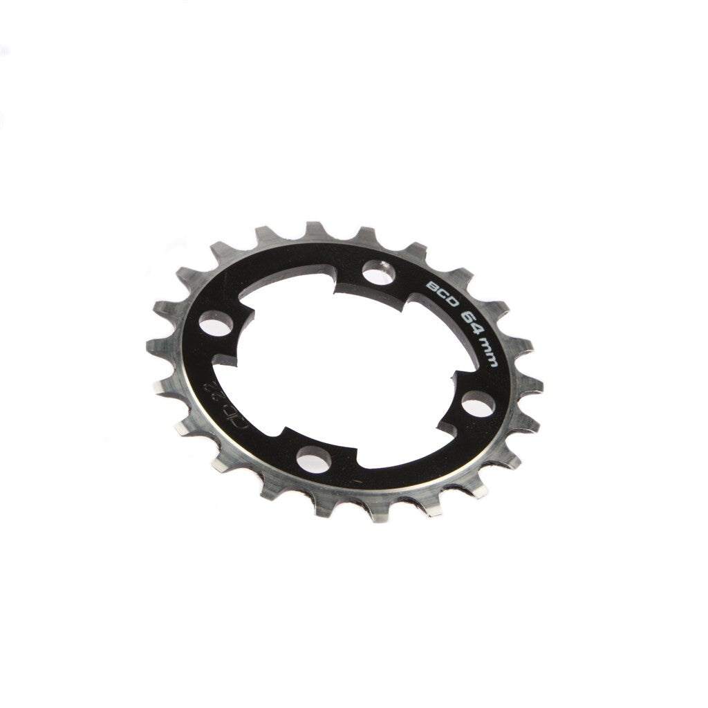 Gebhardt plateau 22 dents bcd 64 mm 4 bras, noir