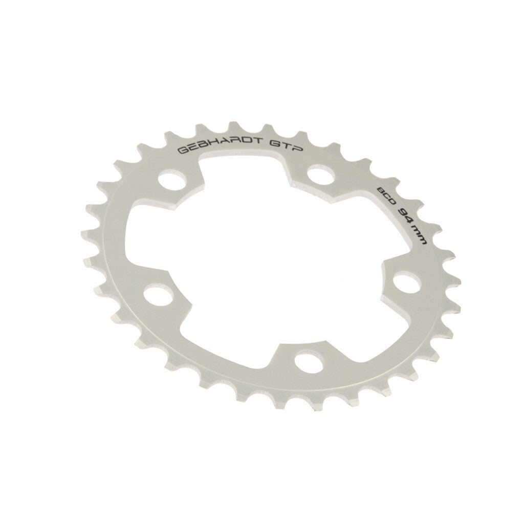 Gebhardt plateau 36 dents ø94mm 5 bras, argent