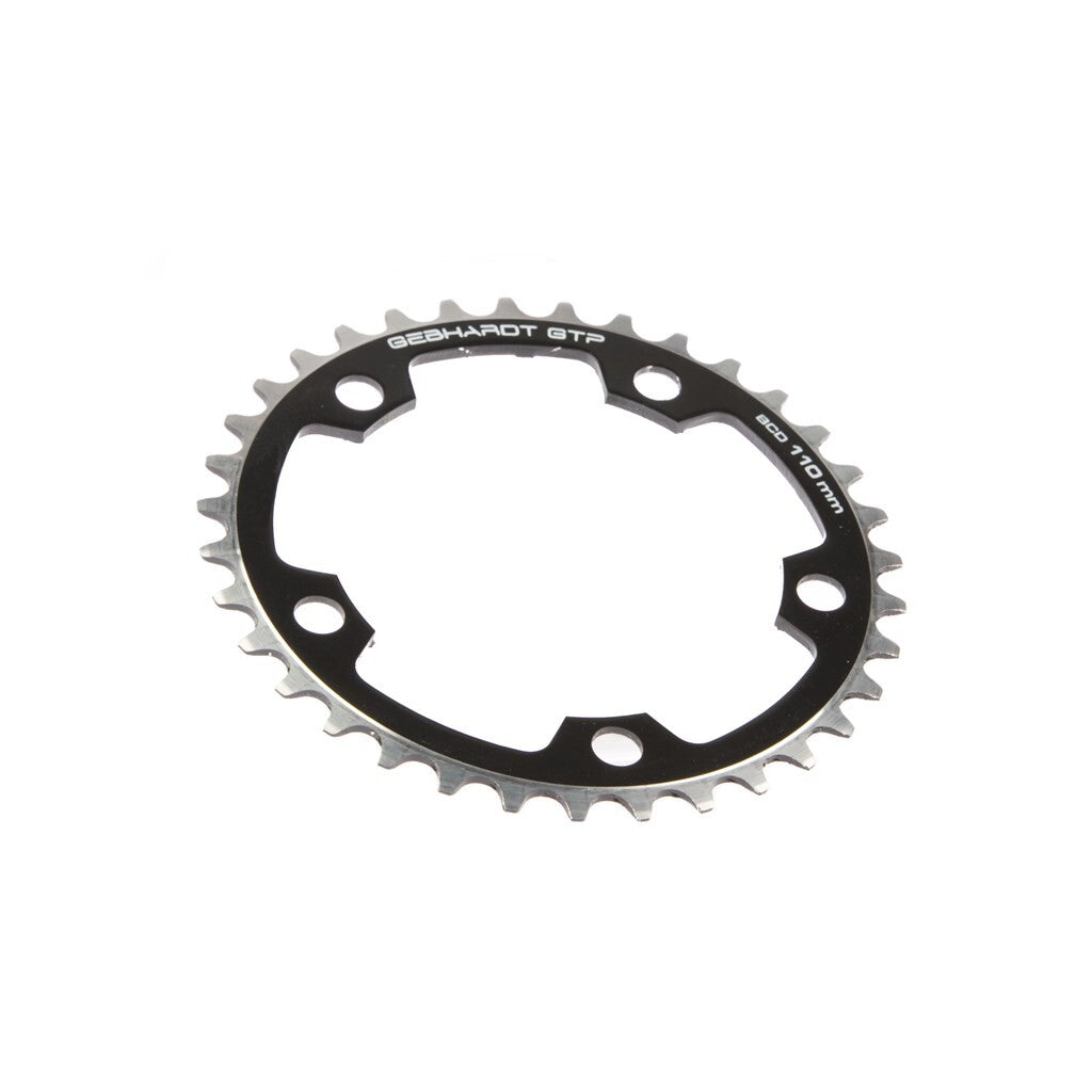Gebhardt plateau 37 dents bcd 110 mm 5 bras, noir