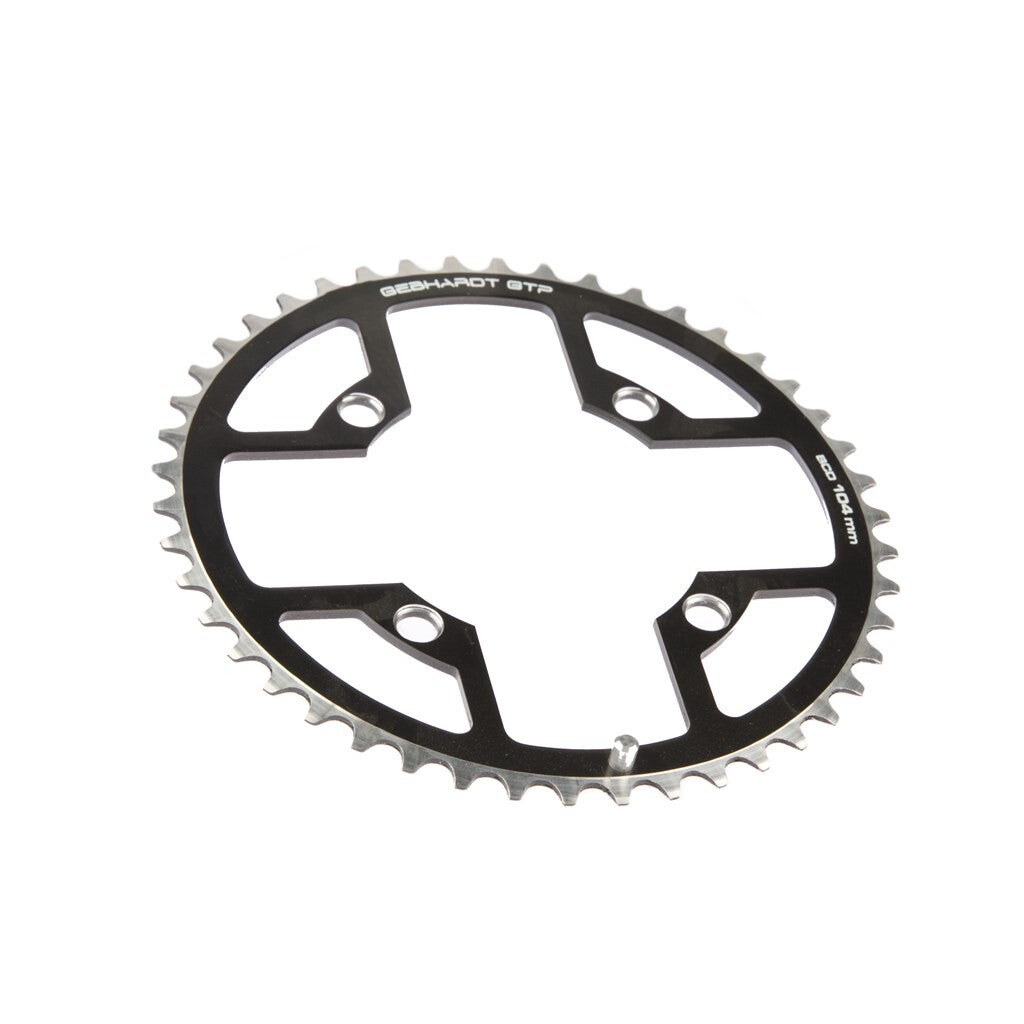 Gebhardt plateau 48 dents bcd 104 mm 4 bras, noir