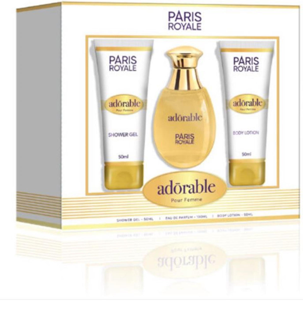 Coffret Paris Royale adorable 3 pièces