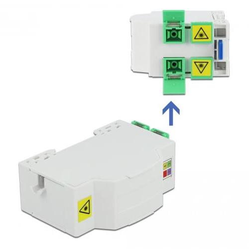 Boîte de jonction fibre optique Imp, rail DIN