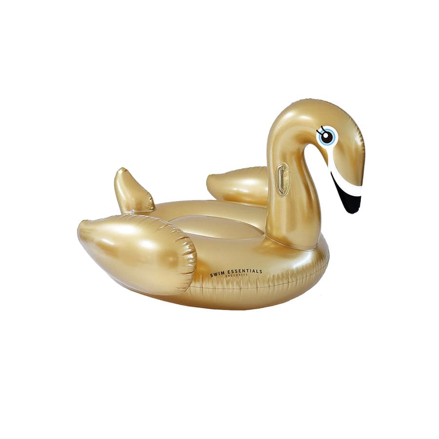 Paysage de rêve | cygne gonflable doré xxl