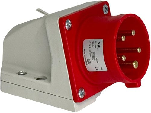 GP CEE 5P 32A 400V OPB WCD rouge avec broches - 6315177