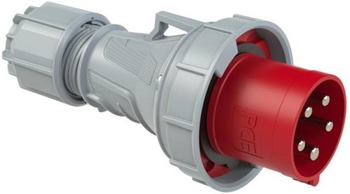 Prise Gp cee 5p 63a 400v rouge ip-67 - 6313180