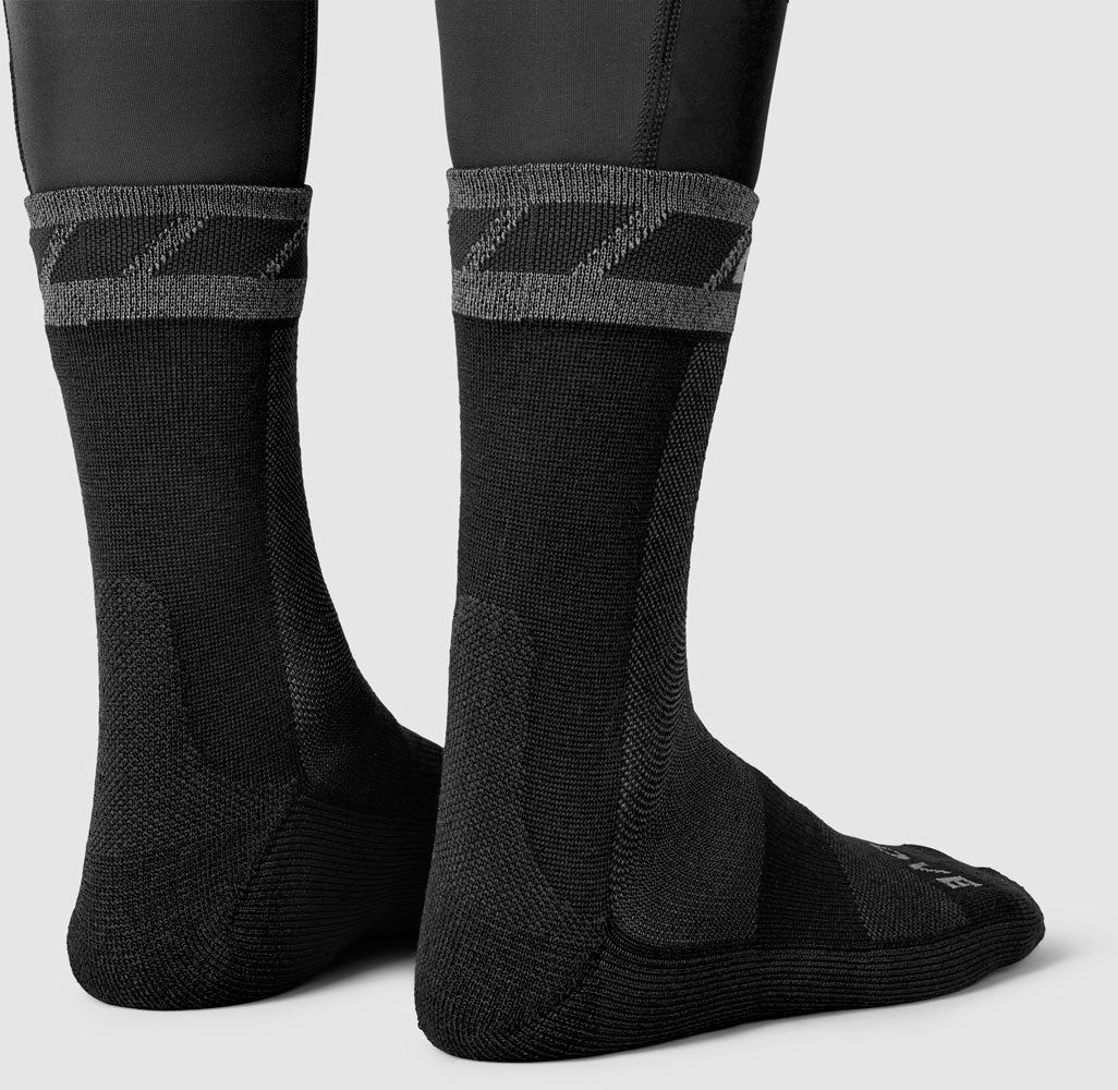 Chaussettes d'hiver Gripgrab mérinos - chaussettes