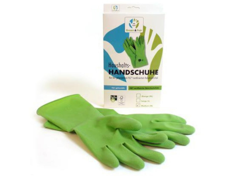 Gant de ménage vert vert - xl - caoutchouc naturel
