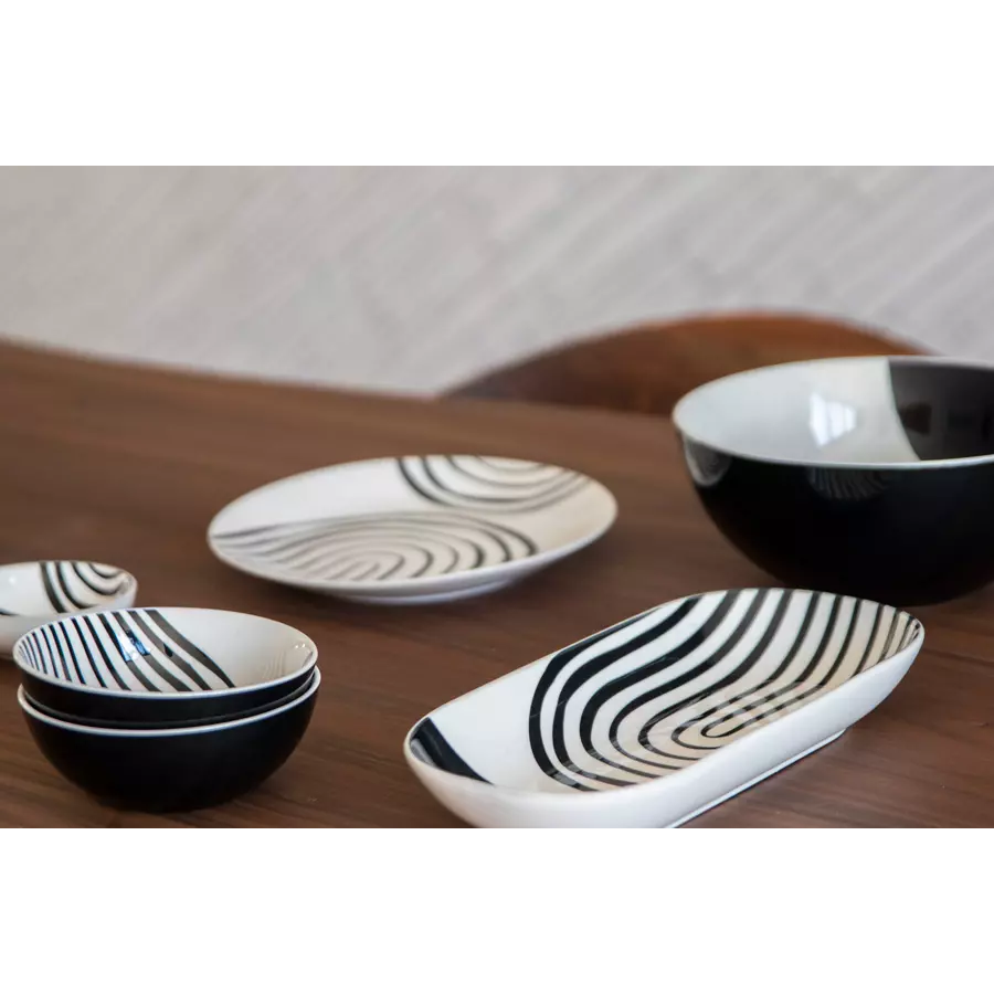 Gusta table tales schaal sunrise ø19,5x9cm