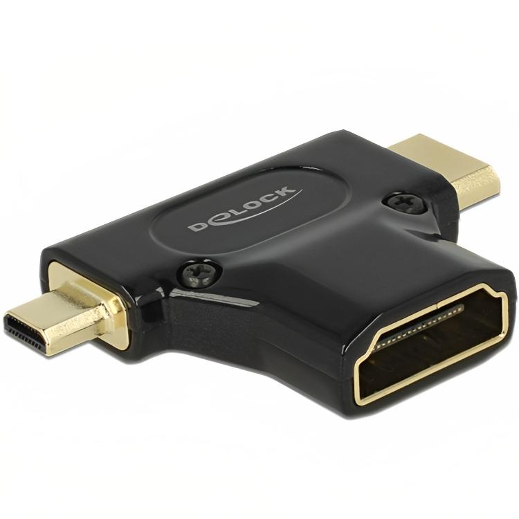 Prise adaptateur Abi HDMI mini + micro