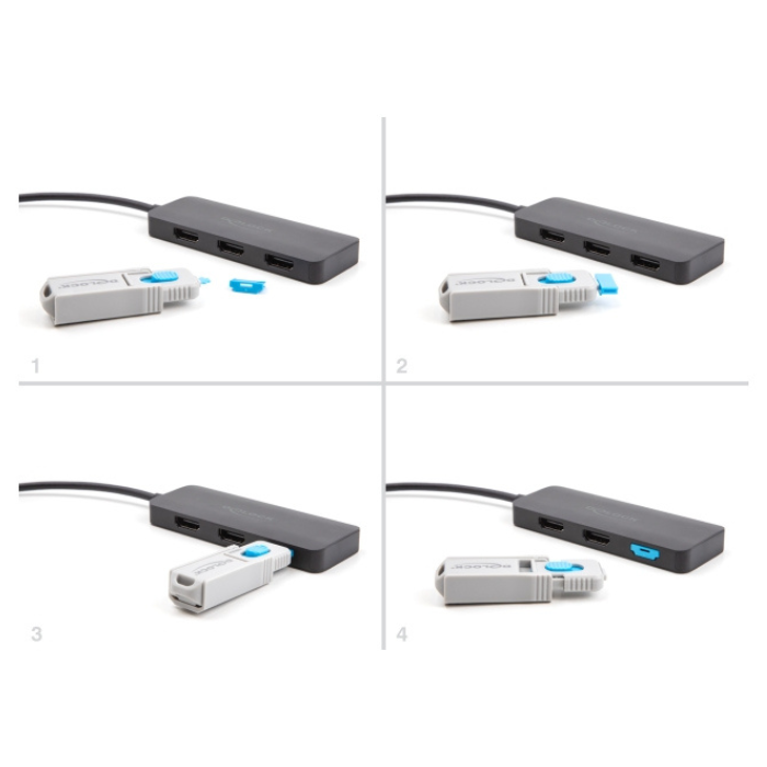 Bloqueur de port HDMI 10 pièces