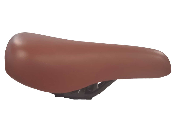 Selle Hi-point pour vélo enfant 12 ou 14 pouces simili cuir marron