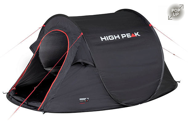 High Peak Vision 2.0 Tent pop-up 2 Personne 235 x 140 cm noir