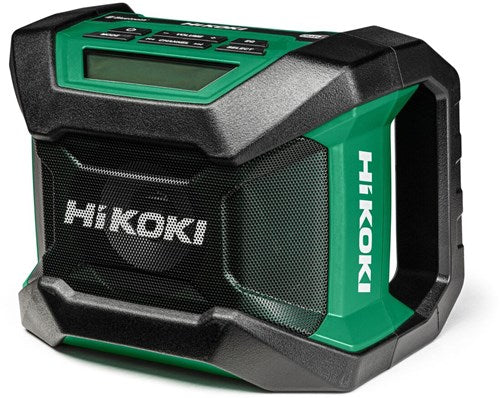 Hikoki ur18daw4z | radio numérique à batterie | 18v | fm | tamponner+ | hors chargeur et batteries - ur18daw4z