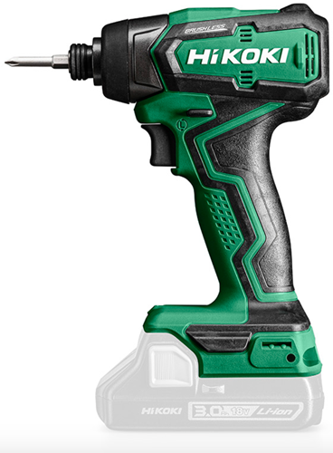 Hikoki wh18ddw4z | tournevis à percussion à batterie 18v 140 nm | hors batteries et chargeur. -wh18ddw4z