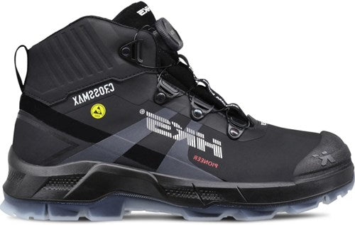Hks chaussure de travail pionnier boa s3s high + kn | noir | taille 41 - 4040005162415