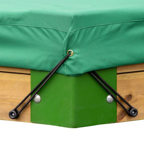 Hörby Bruk Cover Cover 150 cm Green en polyester