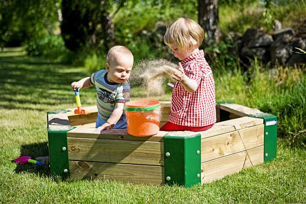 Hörby bruk sandbox 150 x 110 x 28 cm bois naturel