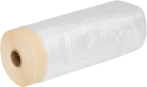 Hsv 0140 rouleau de film de couverture + ruban de masquage | 33m x 30cm - 2.12.0140.03