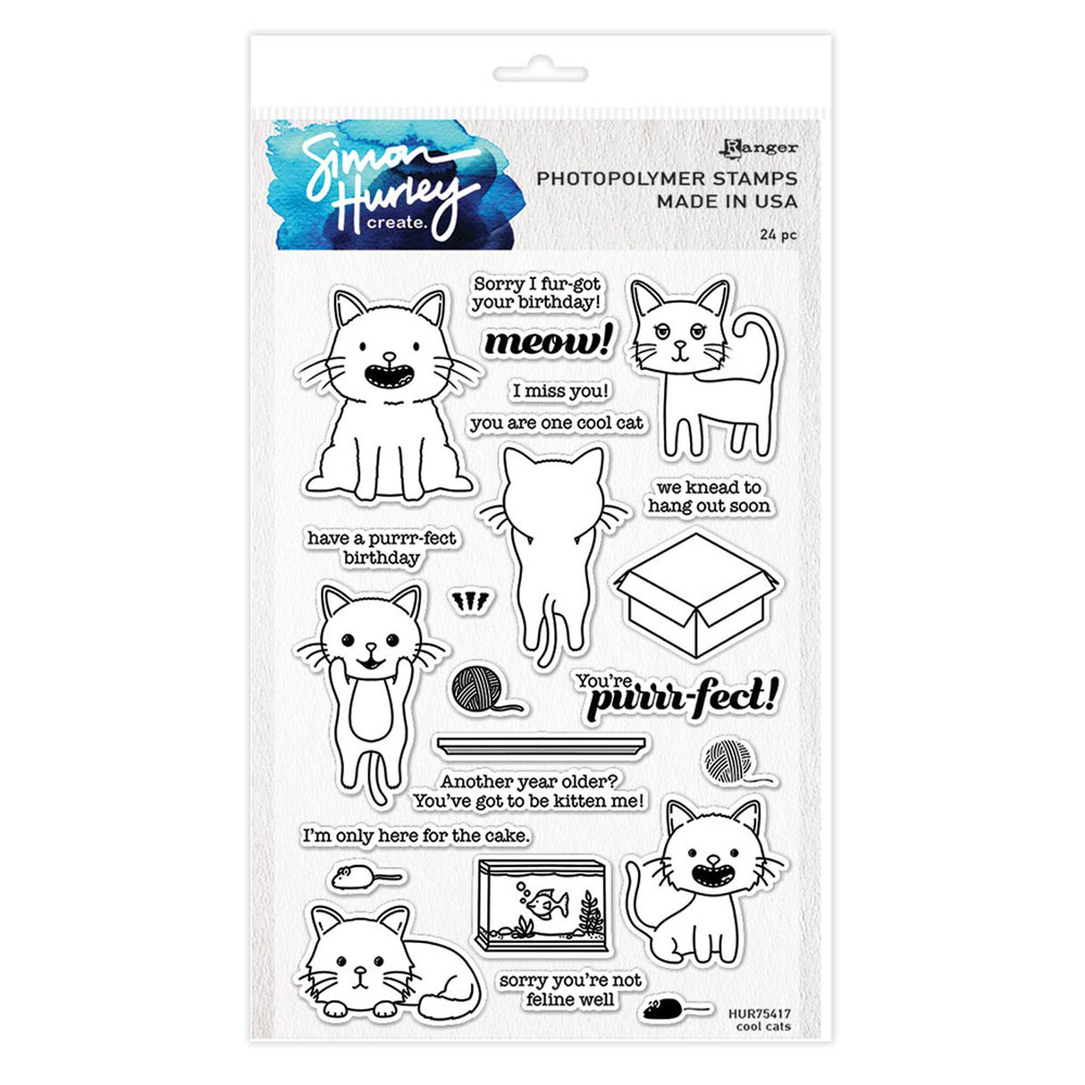 Ranger encre ranger • tamponner des chats cool